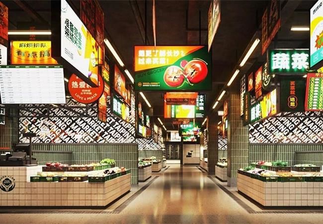 ?合肥農貿市場裝修規(guī)劃，菜市場裝修方案設計要點